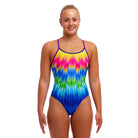Funkita Ladies Diamond Back One Piece | Fly Time-Swimwear-Funkita-6-Fly Time-Ashlee Grace Activewear & Swimwear Online