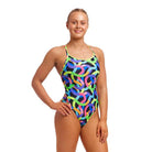 Funkita Ladies Diamond Back One Piece | Got Worms-Swimwear-Funkita-6-Got Worms-Ashlee Grace Activewear & Swimwear Online
