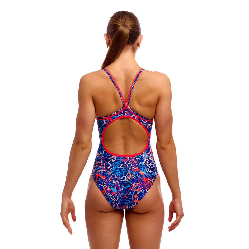 Funkita Ladies Diamond Back One Piece | Mad Cat-Swimwear-Funkita-6-Mad Cat-Ashlee Grace Activewear & Swimwear Online