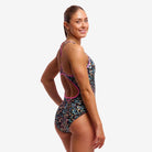 Funkita Ladies Diamond Secure One Piece | Copper Cluster-Swimwear-Funkita-6-Copper Cluster-Ashlee Grace Activewear & Swimwear Online