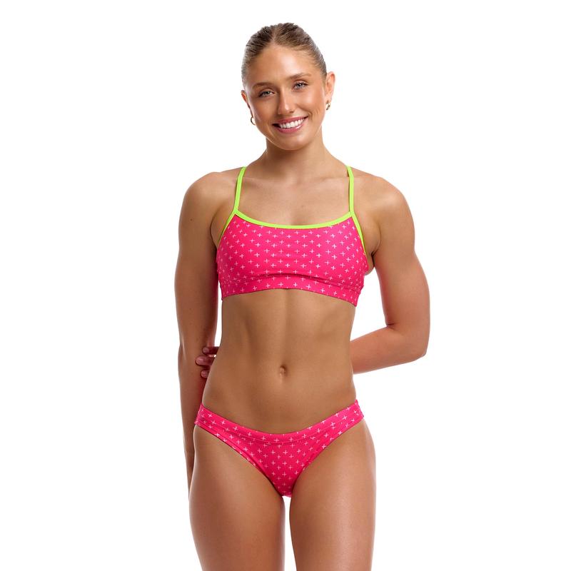 Funkita Ladies Hipster Brief | Pink Proton-Swimwear-Funkita-8-Pink Proton-Ashlee Grace Activewear & Swimwear Online