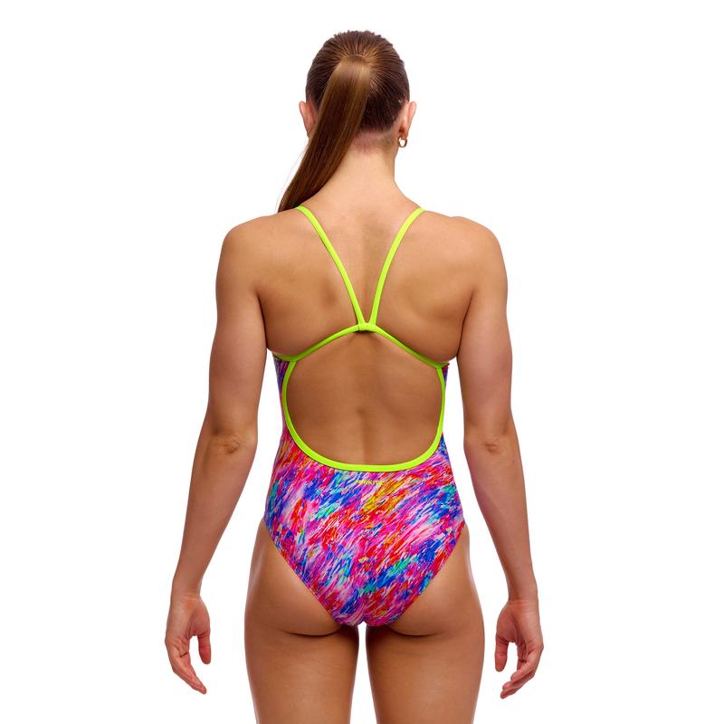 Funkita Ladies Single Strap One Piece | Blow In-Swimwear-Funkita-6-Blow In-Ashlee Grace Activewear & Swimwear Online