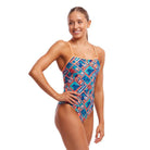 Funkita Ladies Single Strap One Piece | Tiki Tango-Swimwear-Funkita-6-Tiki Tango-Ashlee Grace Activewear & Swimwear Online