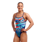 Funkita Ladies Single Strap One Piece | Vive La Funky-Swimwear-Funkita-6-Vive La Funky-Ashlee Grace Activewear & Swimwear Online