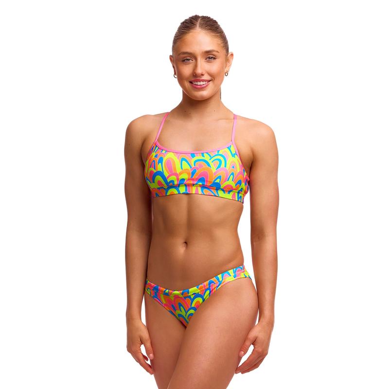 Funkita Ladies Swim Crop Top | Hillary Puff-Swimwear-Funkita-8-Hillary Puff-Ashlee Grace Activewear & Swimwear Online
