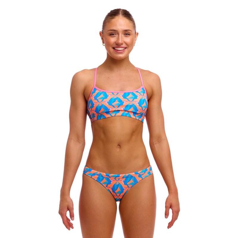 Funkita Ladies Swim Crop Top | In A Flap-Swimwear-Funkita-8-In A Flap-Ashlee Grace Activewear & Swimwear Online