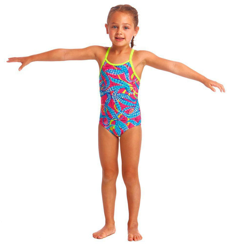 Funkita Toddler Girls Eco One Piece | Squeaky Squid-Swimwear-Funkita-2-Squeaky Squid-Ashlee Grace Activewear & Swimwear Online
