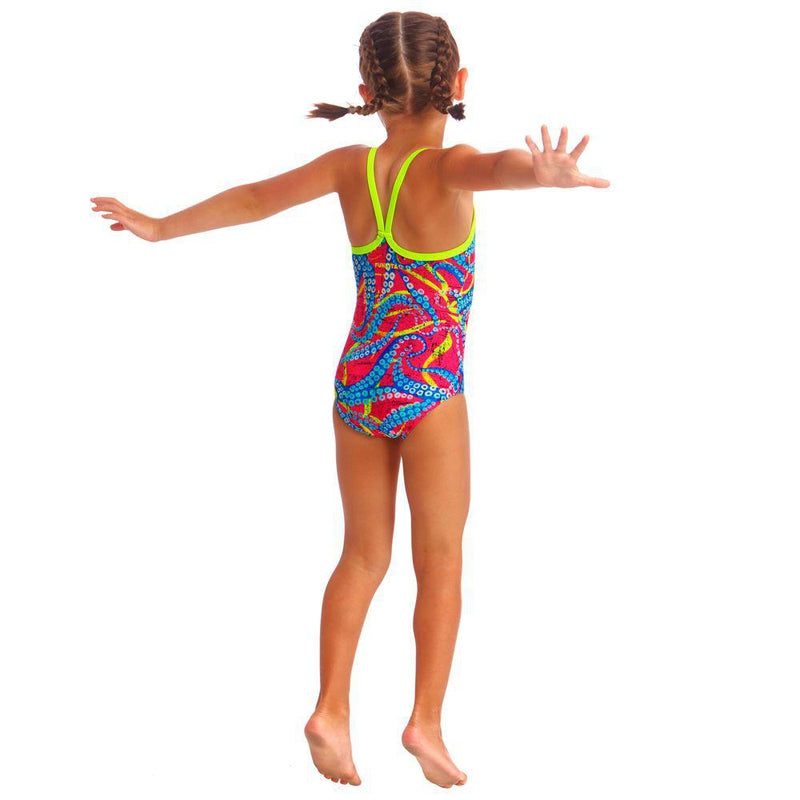 Funkita Toddler Girls Eco One Piece | Squeaky Squid-Swimwear-Funkita-2-Squeaky Squid-Ashlee Grace Activewear & Swimwear Online