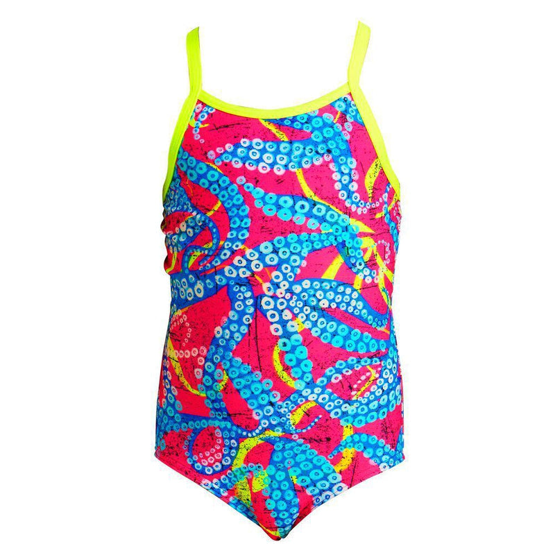 Funkita Toddler Girls Eco One Piece | Squeaky Squid-Swimwear-Funkita-2-Squeaky Squid-Ashlee Grace Activewear & Swimwear Online