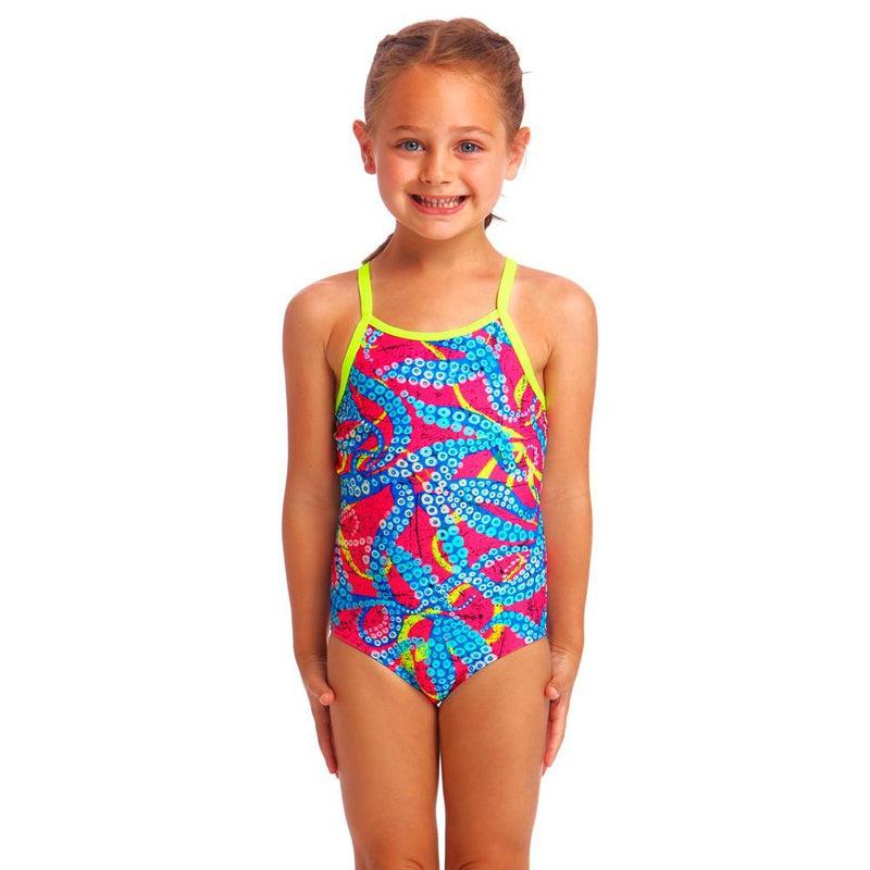 Funkita Toddler Girls Eco One Piece | Squeaky Squid-Swimwear-Funkita-2-Squeaky Squid-Ashlee Grace Activewear & Swimwear Online