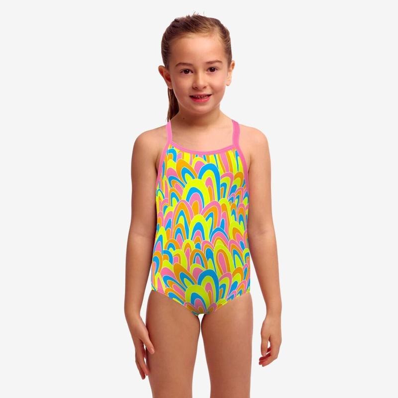 Funkita Toddler Girls Printed One Piece | Hillary Puff-Swimwear-Funkita-4-Hillary Puff-Ashlee Grace Activewear & Swimwear Online
