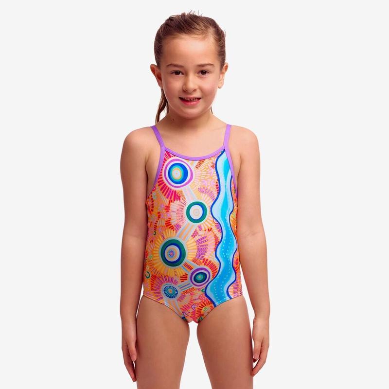 Funkita Toddler Girls Printed One Piece |Kulin Colour-Swimwear-Funkita-2-Kulin Colour-Ashlee Grace Activewear & Swimwear Online