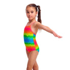 Funkita Toddler Girls Printed One Piece | Melting Mayhem-Swimwear-Funkita-2-Melting Mayhem-Ashlee Grace Activewear & Swimwear Online
