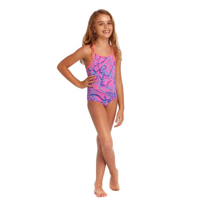 Funkita Toddler Girls Printed One Piece | Quick Flick-Swimwear-Funkita-2-Quick Flick-Ashlee Grace Activewear & Swimwear Online