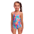 Funkita Toddler Girls Printed One Piece | Tickle Pink-Swimwear-Funkita-2-Tickle Pink-Ashlee Grace Activewear & Swimwear Online