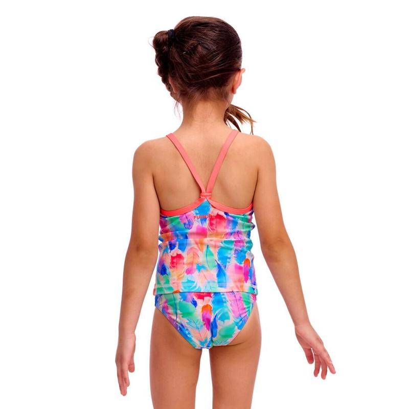 Funkita Toddler Girls Swim Steady Tankini + Brief | Tickle Pink-Swimwear-Funkita-1-Tickle Pink-Ashlee Grace Activewear & Swimwear Online