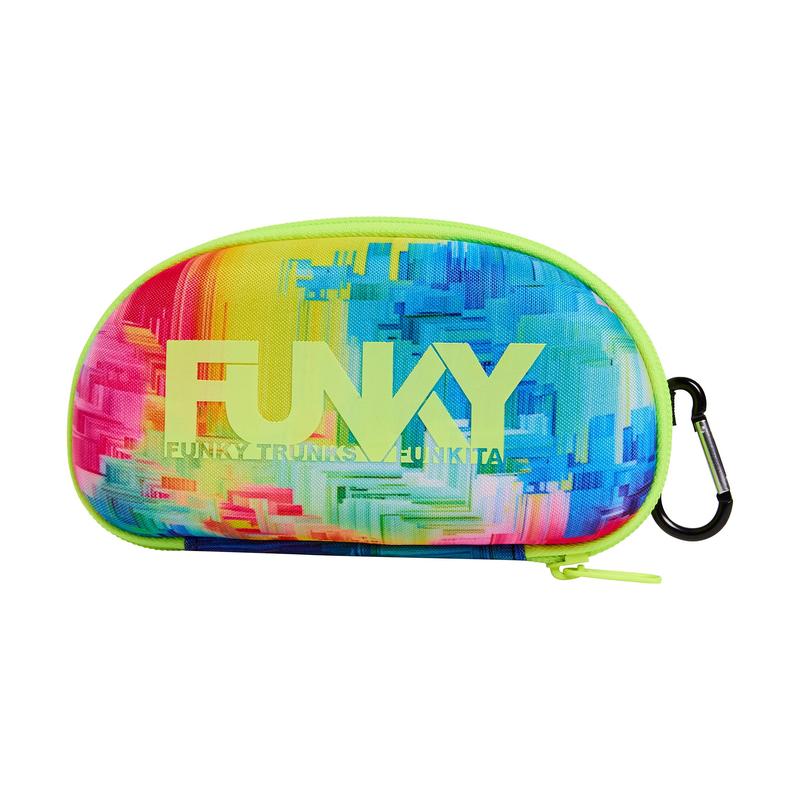 Funky Closed Goggle Cases-Swim Goggle Case-Funky-ONE SIZE-Falling Colours-Ashlee Grace Activewear & Swimwear Online