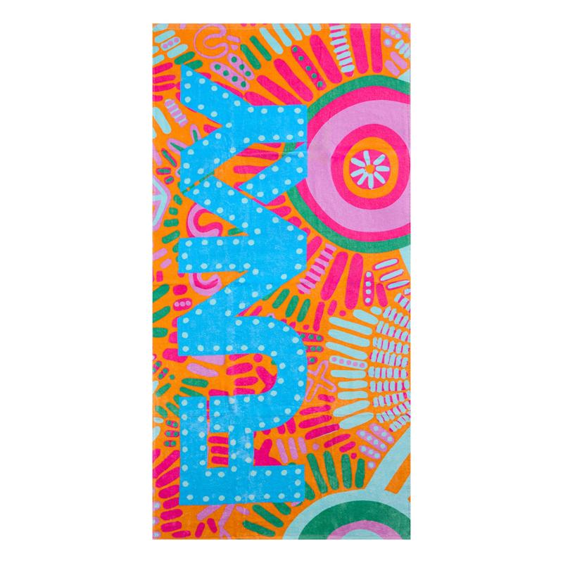 Funky Cotton Towel | Kulin Colour-Towel-Funky-Kulin Colour-Ashlee Grace Activewear & Swimwear Online