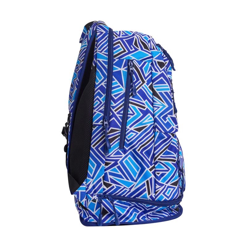 Funky Elite Squad Backpack | Blue Bits-Backpacks-Funky-Ashlee Grace Activewear & Swimwear Online