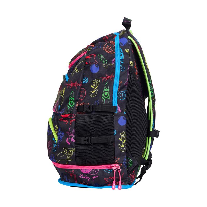 Funky Elite Squad Backpack | Doodles-Backpacks-Funkita-Ashlee Grace Activewear & Swimwear Online