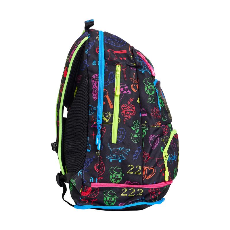 Funky Elite Squad Backpack | Doodles-Backpacks-Funkita-Ashlee Grace Activewear & Swimwear Online
