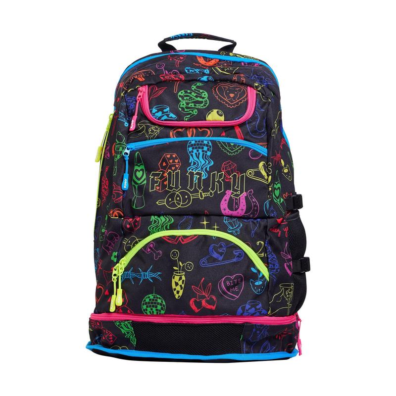 Funky Elite Squad Backpack | Doodles-Backpacks-Funkita-Ashlee Grace Activewear & Swimwear Online