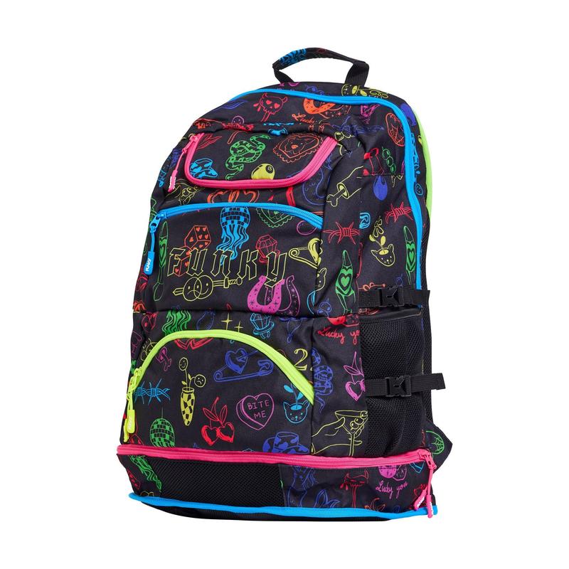 Funky Elite Squad Backpack | Doodles-Backpacks-Funkita-Ashlee Grace Activewear & Swimwear Online