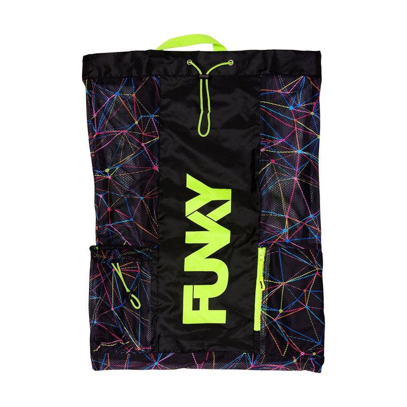 Funky Gear Up Mesh Bag | Star Sign-Bag-Funky-Star Sign-Ashlee Grace Activewear & Swimwear Online