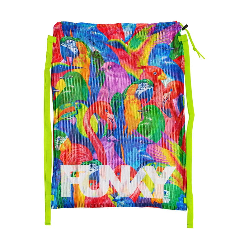 Funky Mesh Gear Bag | Bright Birds-Bag-Funky-Bright Birds-Ashlee Grace Activewear & Swimwear Online