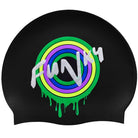 Funky Silicone Swim Cap | Poppy Long-Swim Caps-Funky-ONE SIZE-Poppy Long-Ashlee Grace Activewear & Swimwear Online