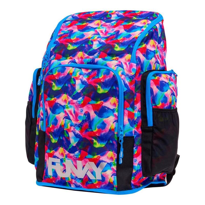 Funky Space Case Backpack | Wet Wave-Backpacks-Funkita-Ashlee Grace Activewear & Swimwear Online