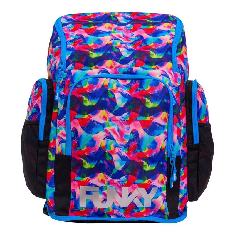 Funky Space Case Backpack | Wet Wave-Backpacks-Funkita-Ashlee Grace Activewear & Swimwear Online
