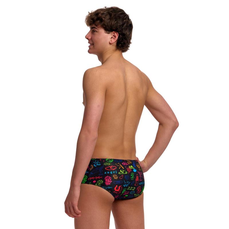 Funky Trunks Boy's Sidewinder Trunks | Doodles-Swimwear-Funky Trunks-24-Doodles-Ashlee Grace Activewear & Swimwear Online