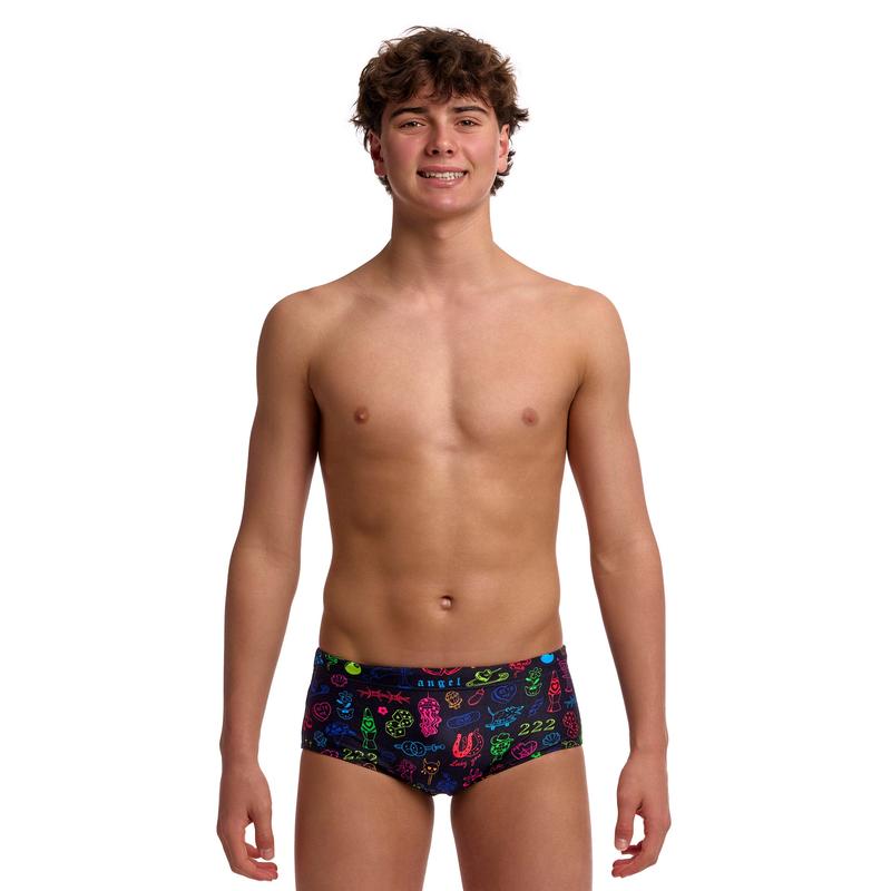 Funky Trunks Boy's Sidewinder Trunks | Doodles-Swimwear-Funky Trunks-24-Doodles-Ashlee Grace Activewear & Swimwear Online