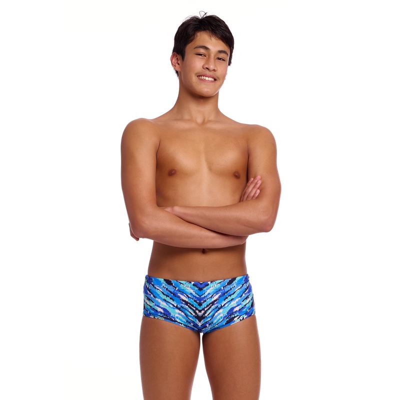 Funky Trunks Boy's Sidewinder Trunks | Fur Seal-Swimwear-Funky Trunks-22-Fur Seal-Ashlee Grace Activewear & Swimwear Online