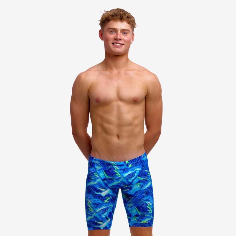 Funky Trunks Boy's Training Jammers | Pebble Beach-Swimwear-Funky Trunks-22-Pebble Beach-Ashlee Grace Activewear & Swimwear Online