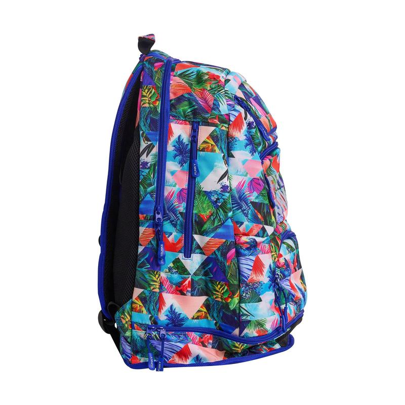 Funky Trunks Elite Squad Backpack | Palm Prism-Backpacks-Funky-Ashlee Grace Activewear & Swimwear Online