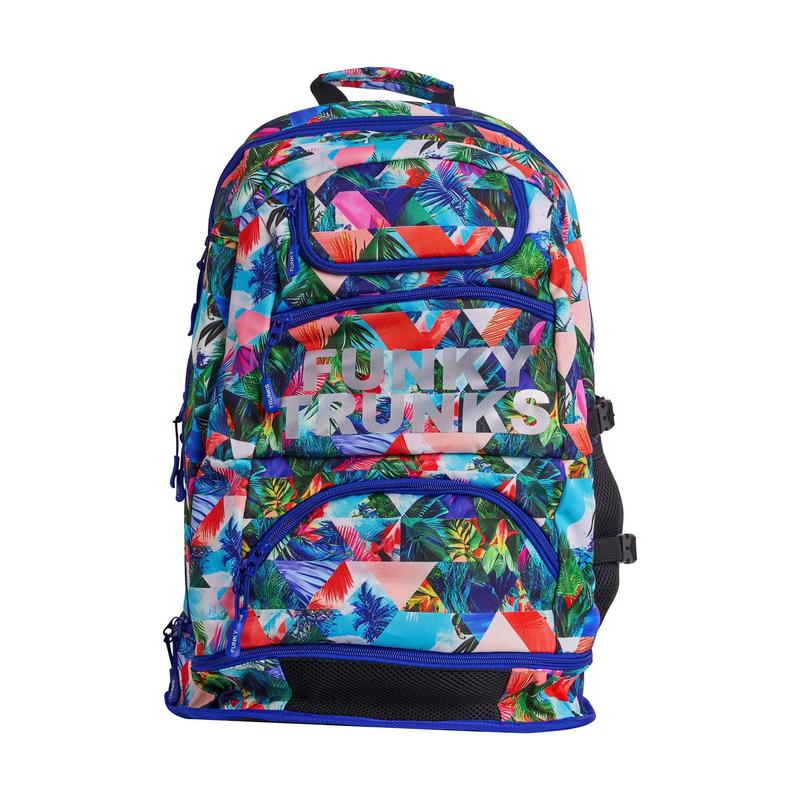 Funky Trunks Elite Squad Backpack | Palm Prism-Backpacks-Funky-Ashlee Grace Activewear & Swimwear Online