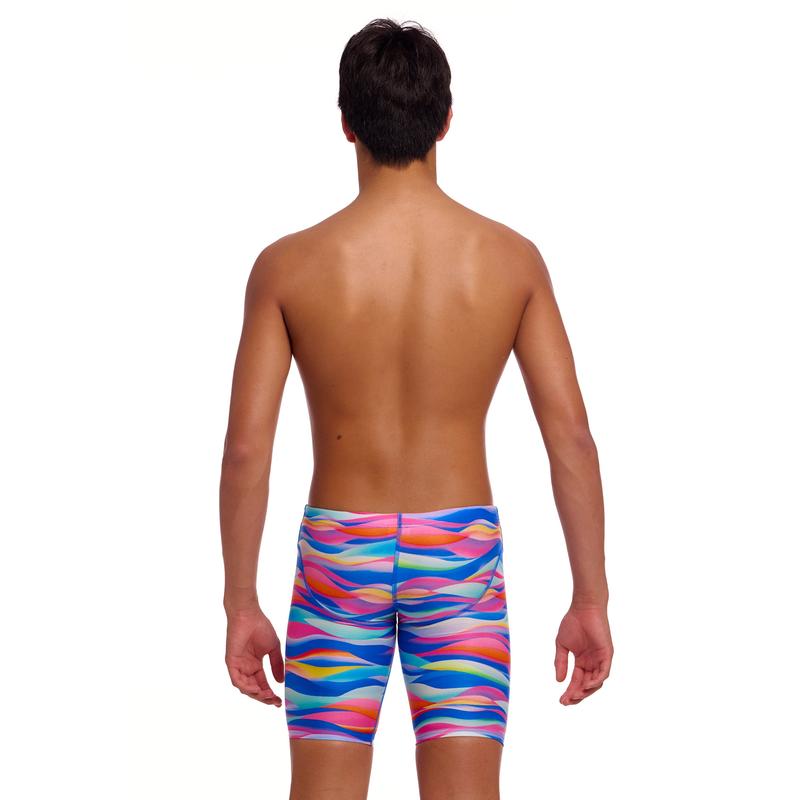Funky Trunks Men's Fast Training Jammers | Royal Wave-Swimwear-Funky Trunks-30-Royal Wave-Ashlee Grace Activewear & Swimwear Online