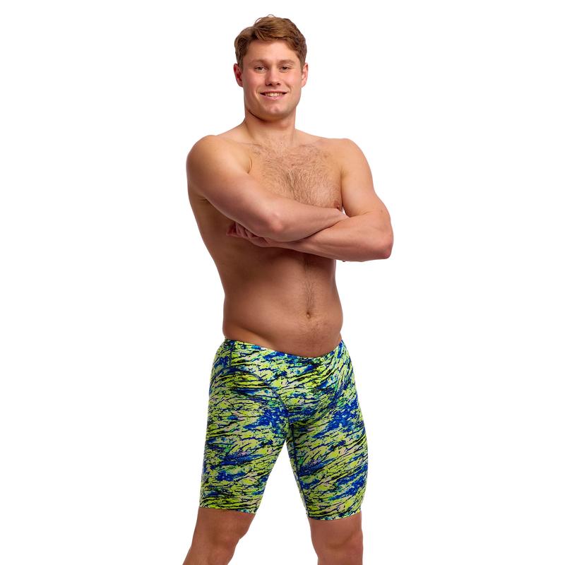 Funky Trunks Men's Fast Training Jammers | Scaled Back-Swimwear-Funky Trunks-30-Scaled Back-Ashlee Grace Activewear & Swimwear Online