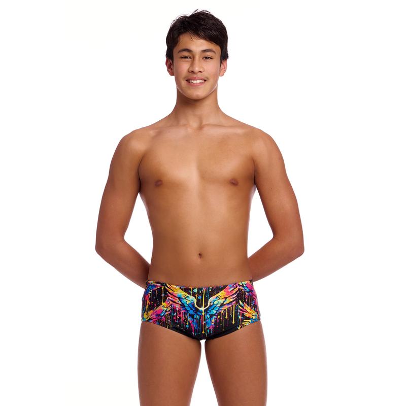 Funky Trunks Mens Sidewinder Trunks | Killer Cupid-Swimwear-Funky Trunks-30-Killer Cupid-Ashlee Grace Activewear & Swimwear Online