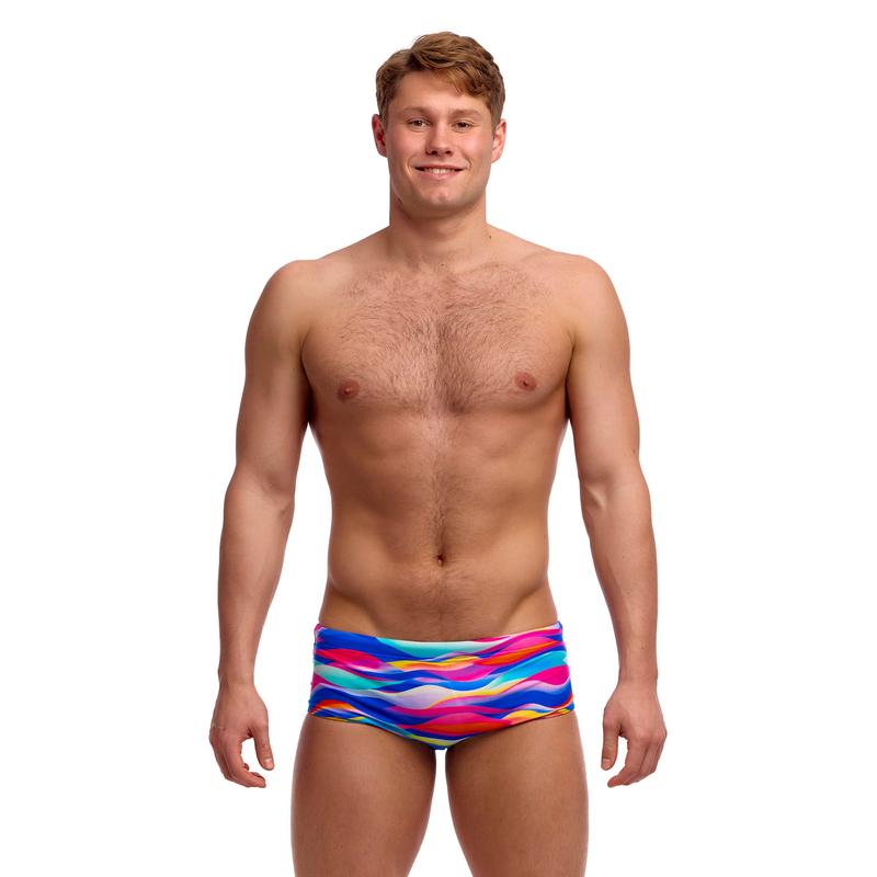 Funky Trunks Mens Sidewinder Trunks |Royal Wave-Swimwear-Funky Trunks-30-Royal Wave-Ashlee Grace Activewear & Swimwear Online