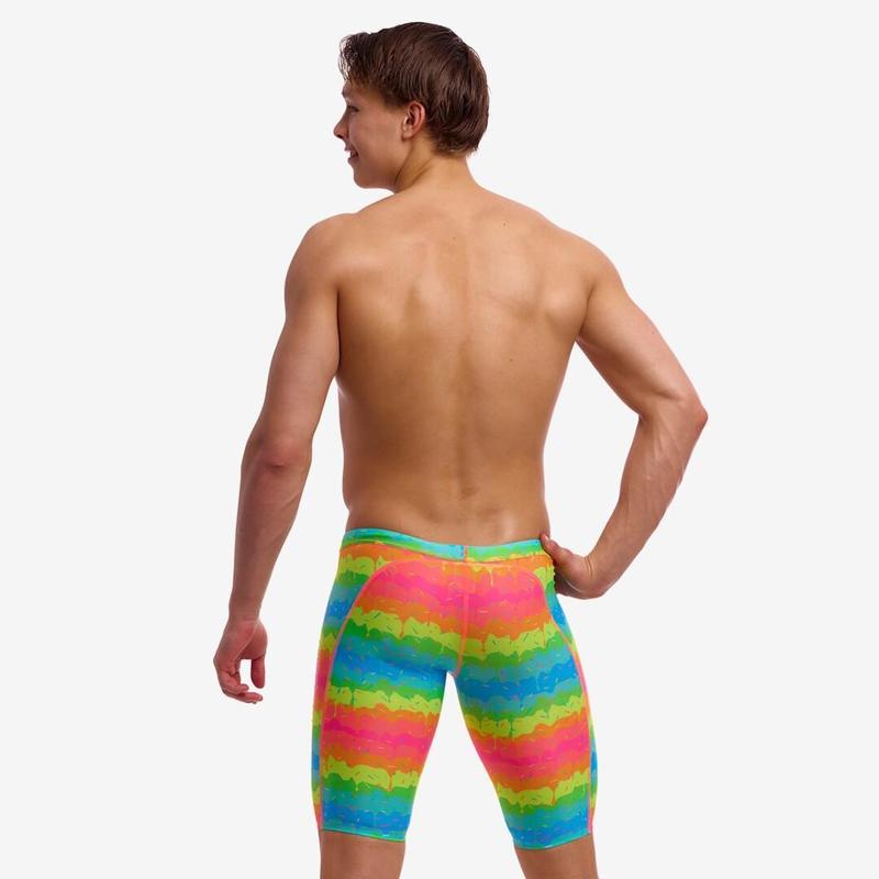 Funky Trunks Men's Training Jammers | Melting Mayhem-Swimwear-Funky Trunks-30-Melting Mayhem-Ashlee Grace Activewear & Swimwear Online