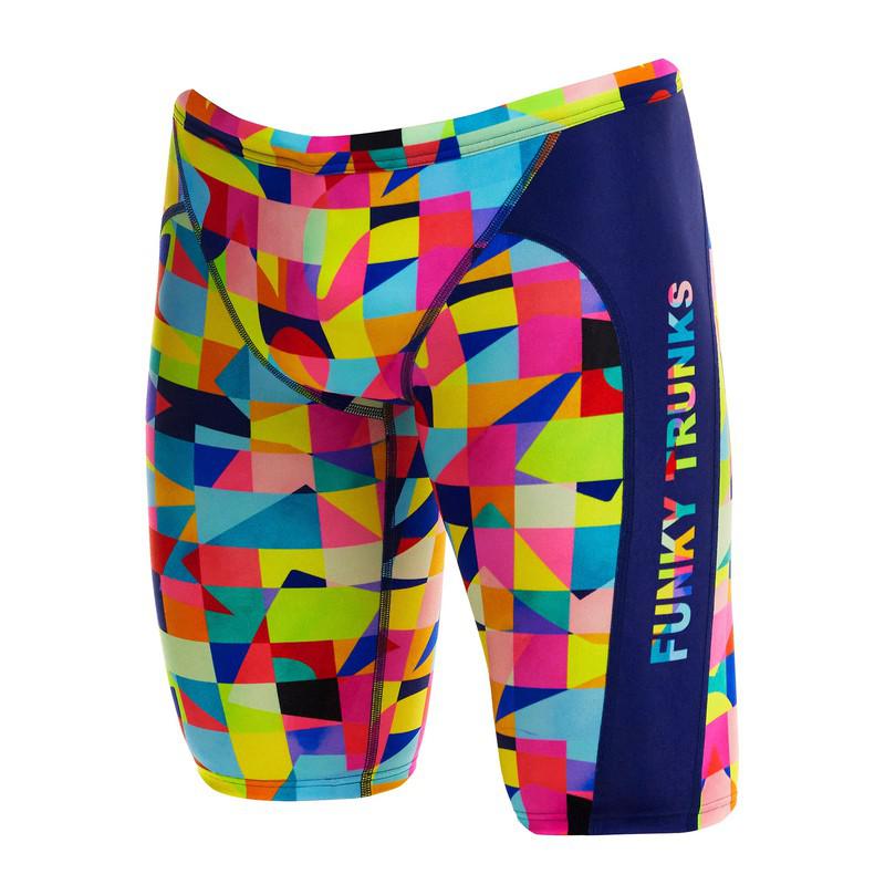 Funky Trunks Mens Training Jammers | On The Grid-Swimwear-Funky Trunks-30-On The Grid-Ashlee Grace Activewear & Swimwear Online