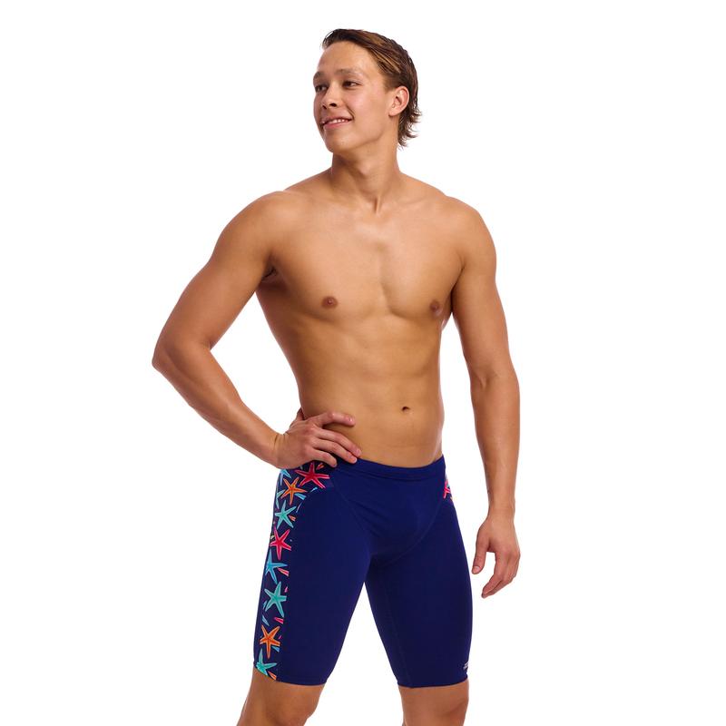 Funky Trunks Men's Training Jammers | Starry Night-Swimwear-Funky Trunks-30-Starry Night-Ashlee Grace Activewear & Swimwear Online