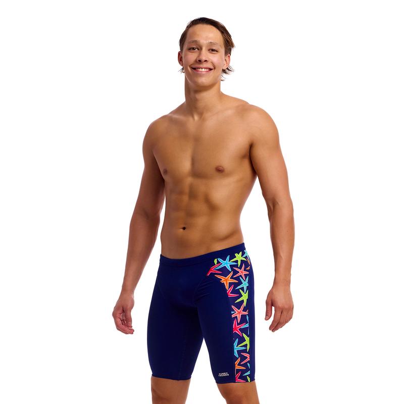 Funky Trunks Men's Training Jammers | Starry Night-Swimwear-Funky Trunks-30-Starry Night-Ashlee Grace Activewear & Swimwear Online