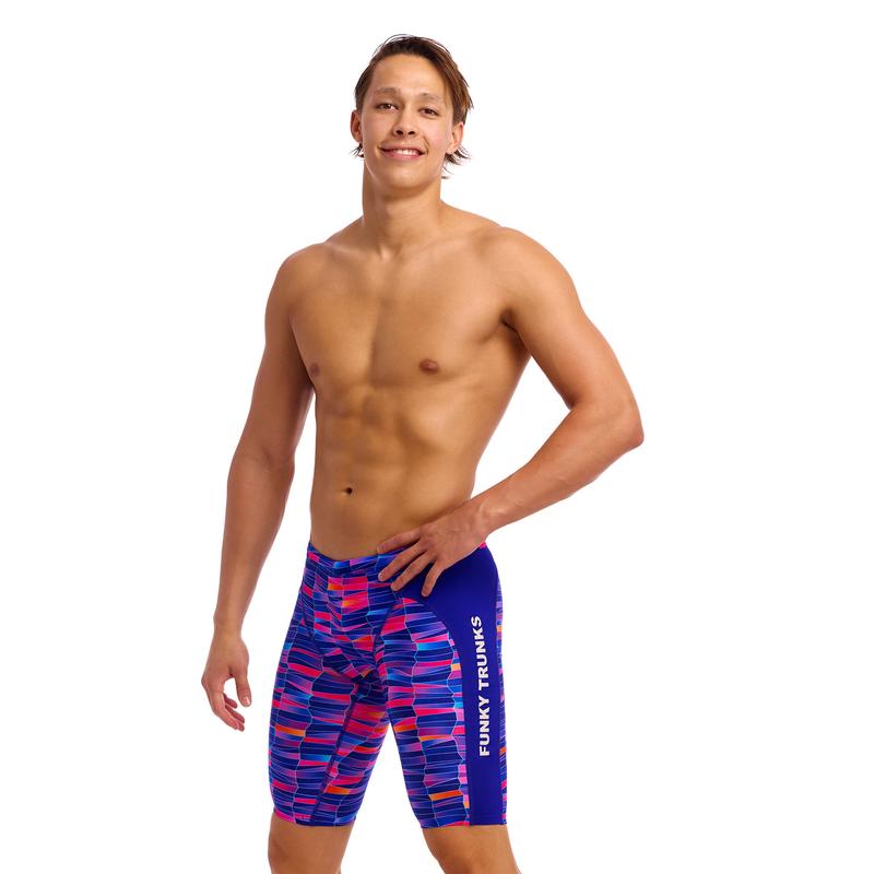 Funky Trunks Men's Training Jammers | Warped Waves-Swimwear-Funky Trunks-30-Warped Waves-Ashlee Grace Activewear & Swimwear Online