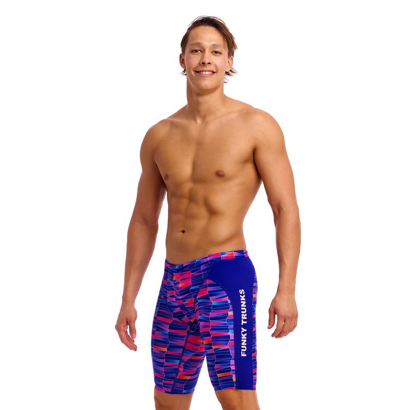 Funky Trunks Men's Training Jammers | Warped Waves-Swimwear-Funky Trunks-30-Warped Waves-Ashlee Grace Activewear & Swimwear Online