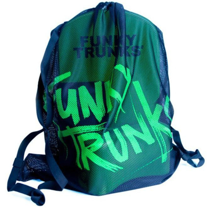 Funky Trunks Mesh Gear Bag-Bag-Funky Trunks-Still Black-Ashlee Grace Activewear & Swimwear Online