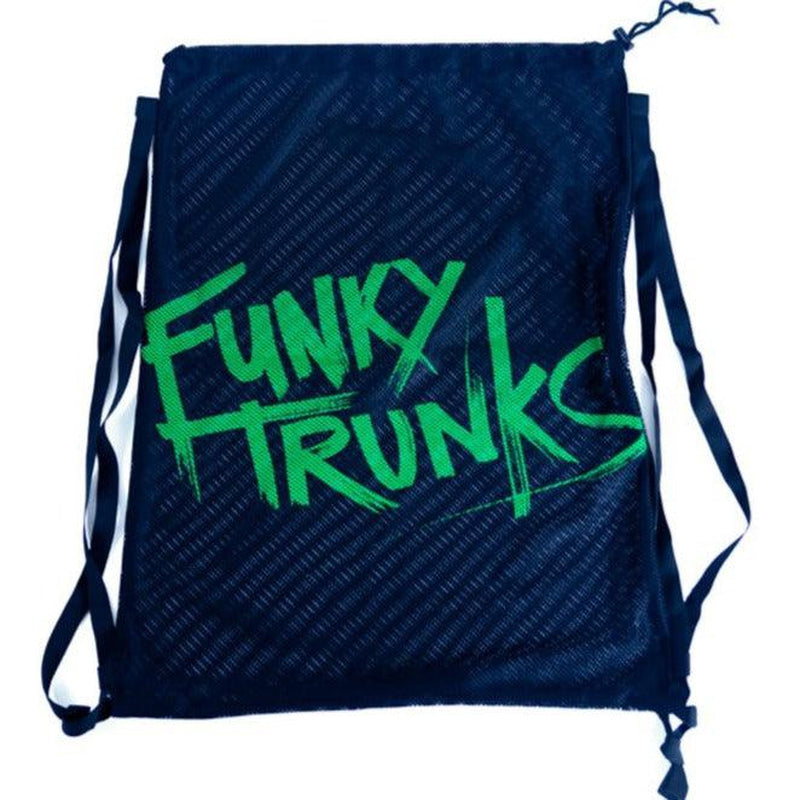 Funky Trunks Mesh Gear Bag-Bag-Funky Trunks-Still Black-Ashlee Grace Activewear & Swimwear Online
